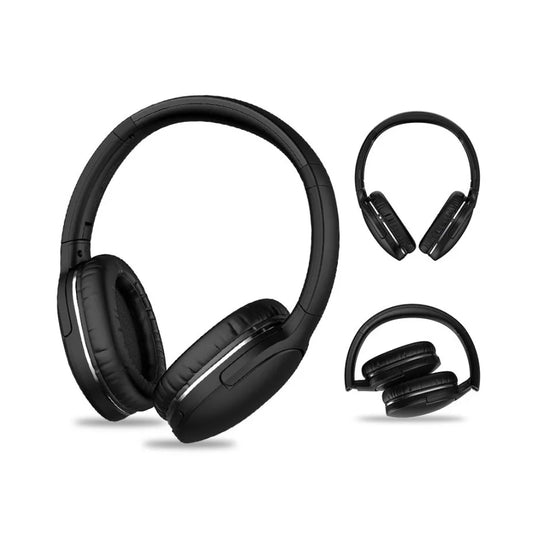 Baseus Encok Wireless Headphone D02 Pro Black - zlipmart